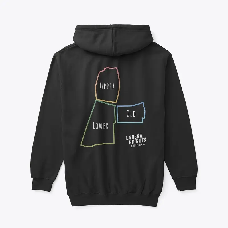 Ladera Outlines - Full Zip Hoodie (Dark)